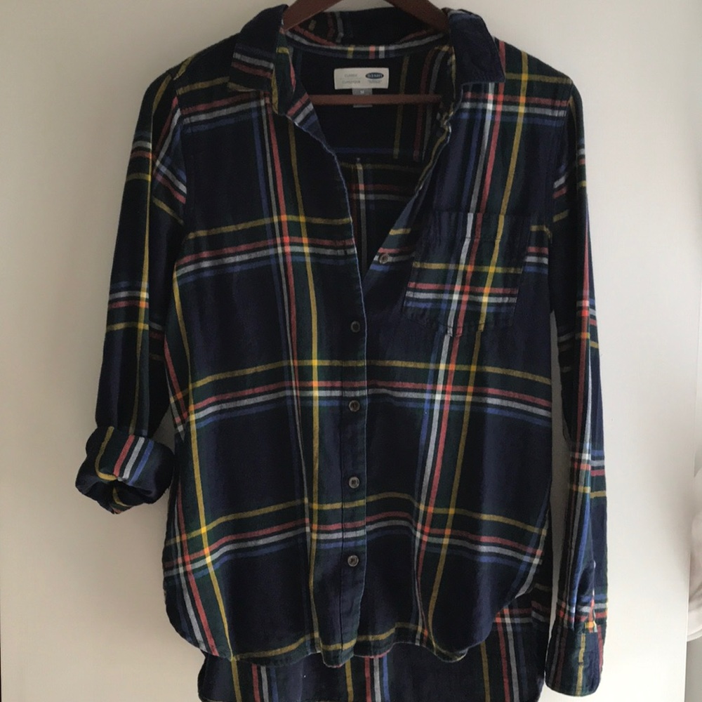 Old Navy classic flannel